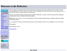 Tablet Screenshot of breflective.com