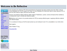 Tablet Screenshot of belts.breflective.com